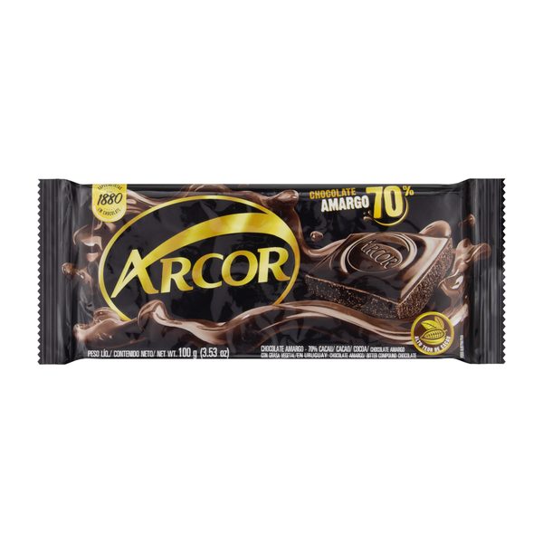 Chocolate amargo 70%