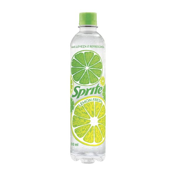 Refrigerante Lemon Fresh Zero Açúcar Sprite Garrafa 510ml