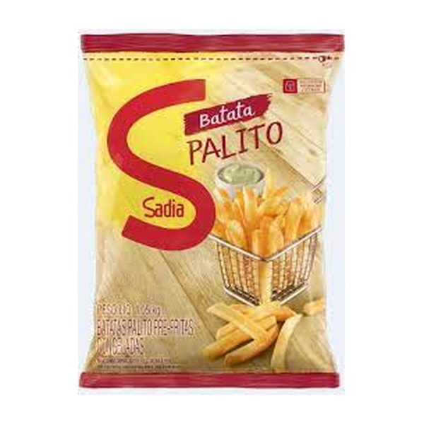 Batata Pré Frita Palito Congelada Sadia Pacote 1,05kg