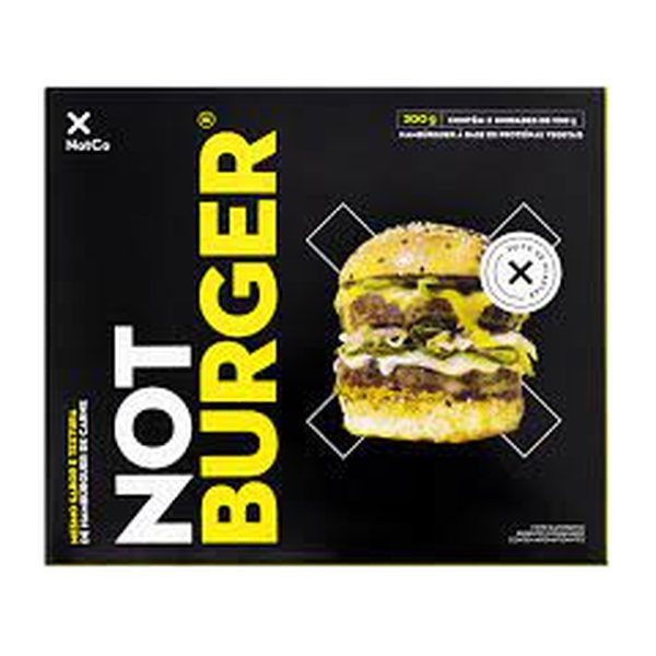 Hambúrguer Vegetal Not Caixa 200g 2 Unidades